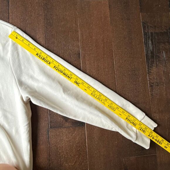 Calvin Klein hoodie men’s medium cream color athletic preppy comfy - Picture 5 of 7